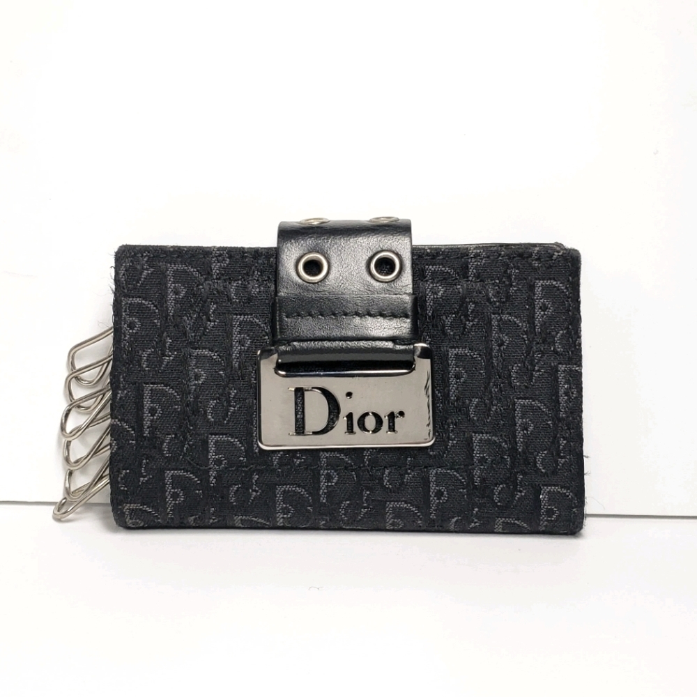 2️⃣5️⃣0️⃣AUTH DIOR oblique 6 key case